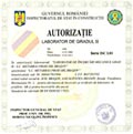 Autoriza�ie laborator grad II